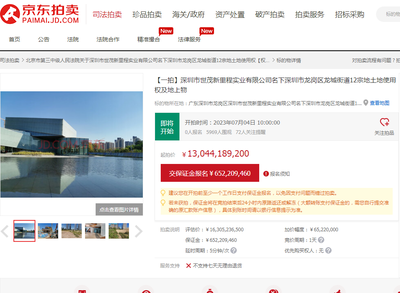 起拍價130億！深圳前海核心地塊法拍，曾規劃‘深圳最高樓’與實業投資夢